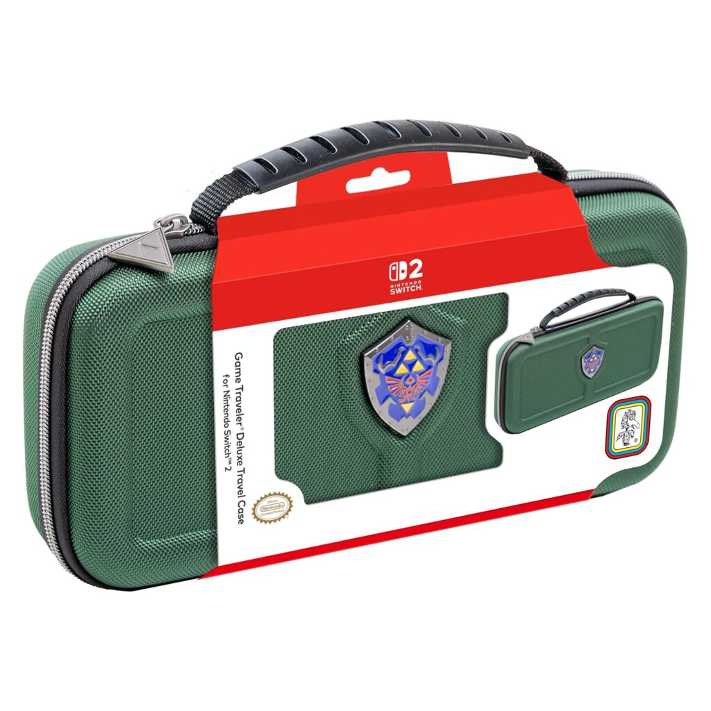 Estuche Zelda Hylian Deluxe Original Para Nintendo Switch 2